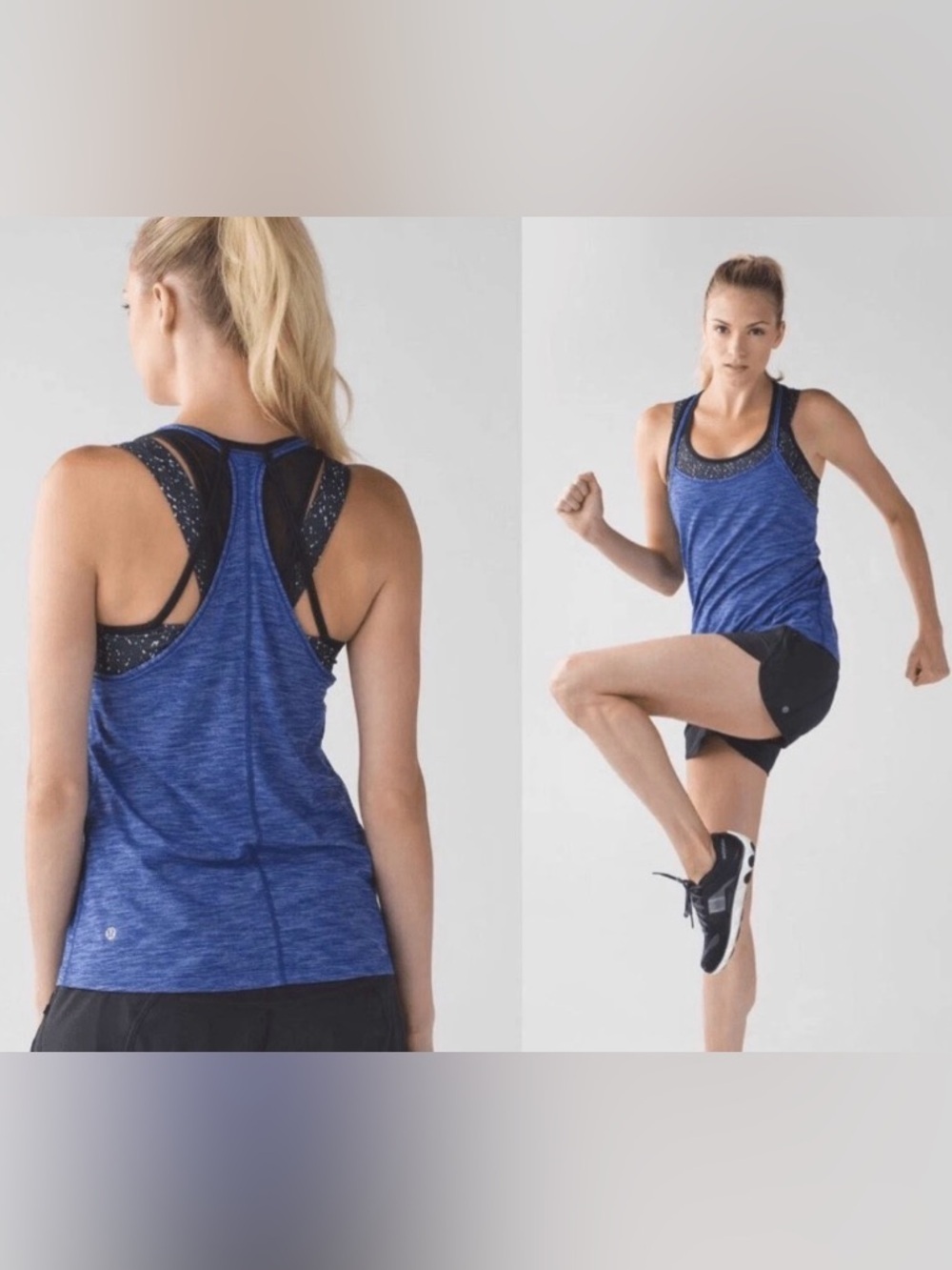Lululemon Athletic Women’s Racerback Built in Bra Tank Top Size 8